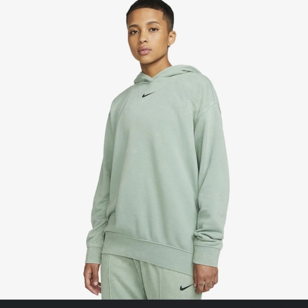 NIKE SPORTSWEAR WOMENS ESSENTIAL COLLECTION OVERSIZED FLEECE HOODIE Large